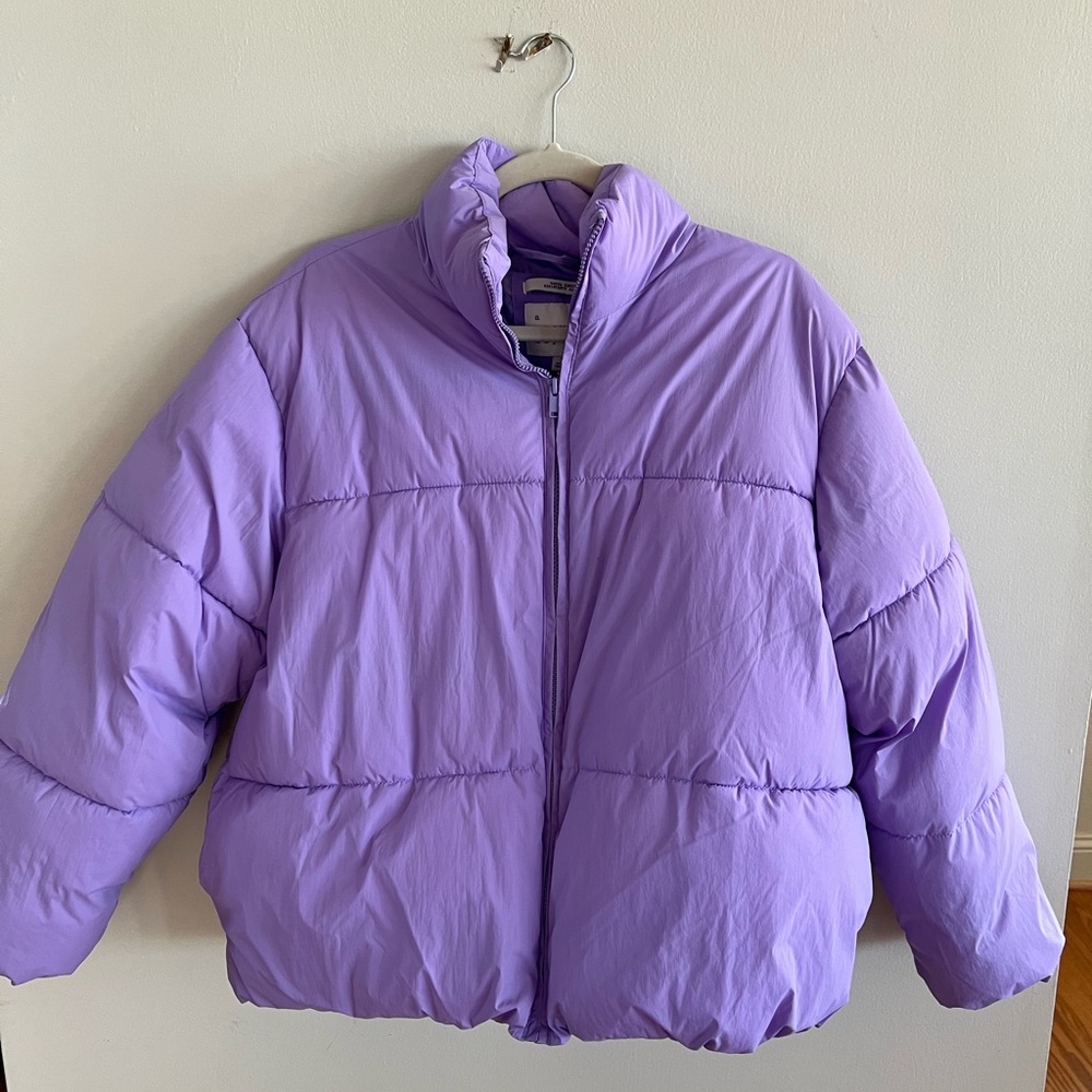 Purple Puffer Jacket